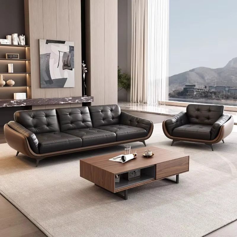 ZLoveseat 2-Sitzer Wolkencouch aus Leder als zusammenklappbarer Liegestuhl - Bild 2