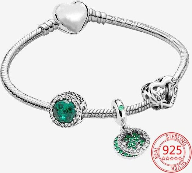 YIRAN Jewelry Schlangenarmband Set, 925 Silber, Damen, gray - Bild 1