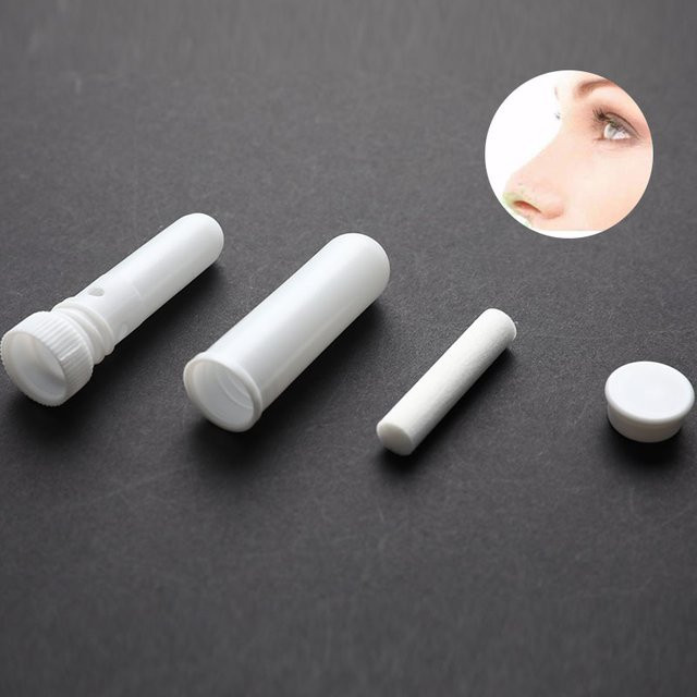 HNKMP Naseninhalator-Stick, 10er-Set, leer, weiß, wiederverwendbar - Bild 1