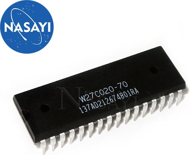 NASAYI 5er Set W27C020-70 W27C02-70 DIP-32 Mikrocontroller in Schwarz - Bild 1
