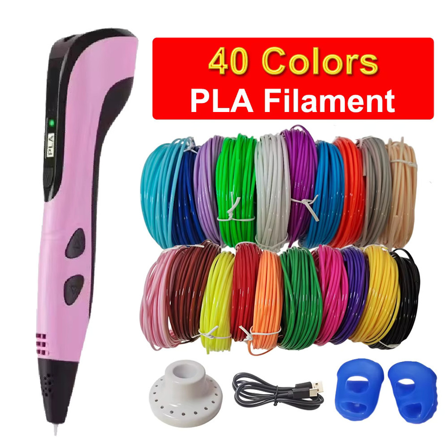 JuniorCare 3D Stift, PLA Filamente, USB-C Port - Bild 3