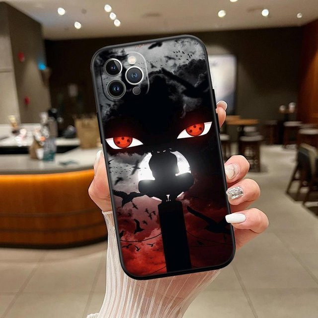 Schutzhülle Naruto Uchiha Itachi für iPhone 16, 15, 14, 13, 12 Pro Max Plus Mini in Multicolour - Bild 1