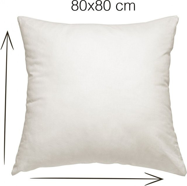 2er Set Kopfkissen von Addliving in Weiß, B/B: 80 x 80 cm, Oeko-Tex Standard 100 zertifiziert - Bild 1