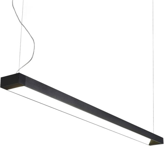 Arcchio LED Büroleuchte Cuna Modern Schwarz aus Aluminium als Pendelleuchte für das Arbeitszimmer - Bild 1