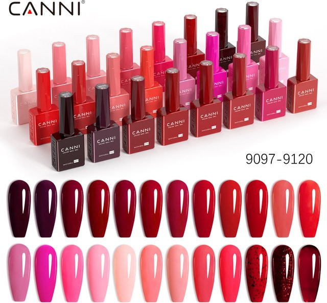 CANNI Nagellack, rot, glänzend, 9 ml - Bild 1