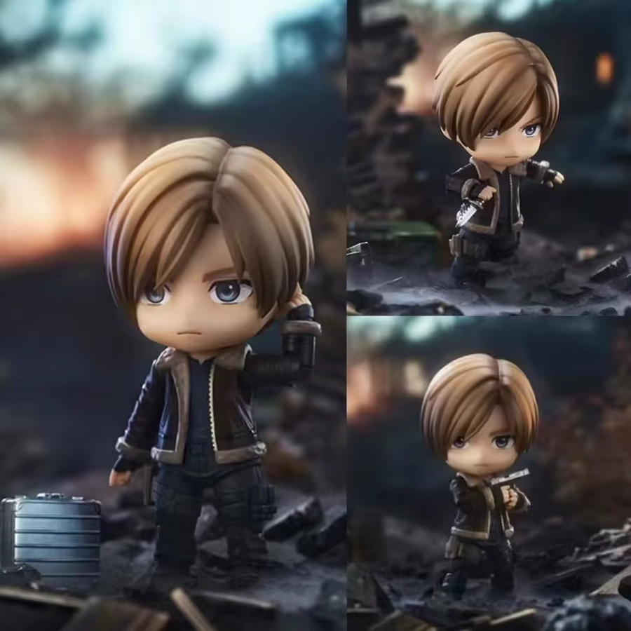 Bandai Resident Evil Ada Wong & Leon S. Kennedy Actionfigurenset, Austauschbare Gesichter, Bewegliche Gelenke - Bild 3