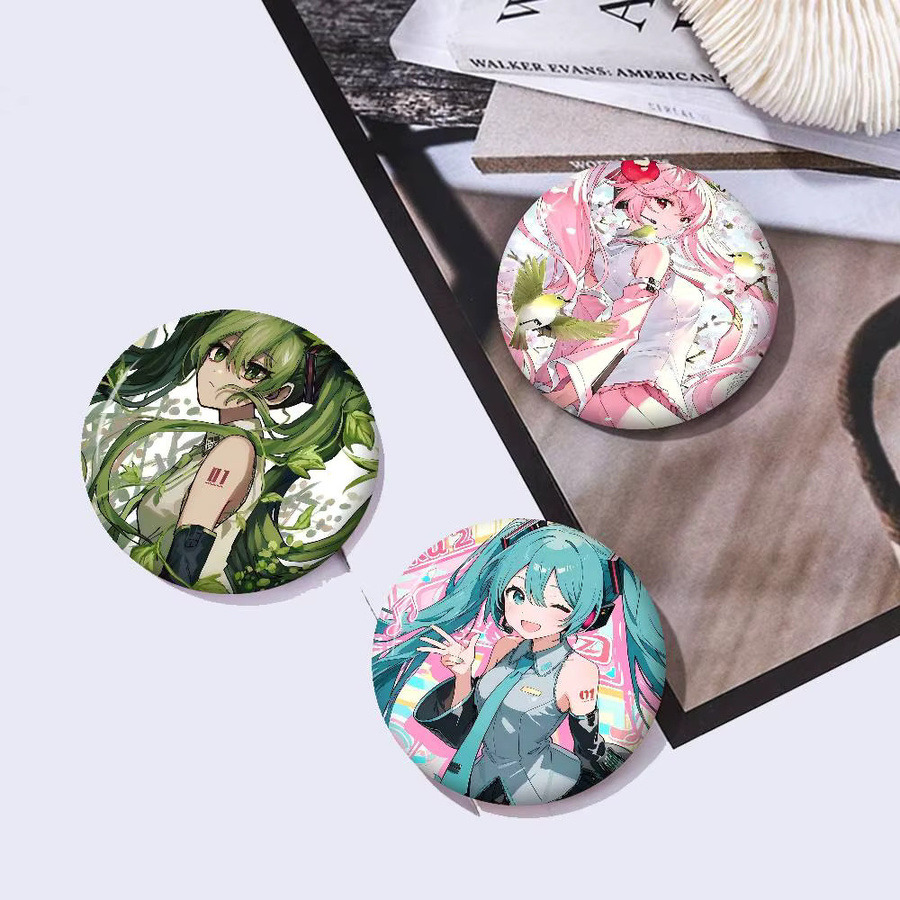 Brosche Hatsune Miku, Cartoon Cosplay Abzeichen - Bild 2