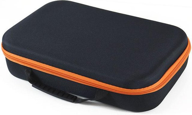 Yuyongzhi Werkzeugtasche aus Oxford-Gewebe für Hardware und Bohrmaschinen, Farbe: Orange/Schwarz, B/T/H: 33 x 22,5 x 9 cm - Bild 1
