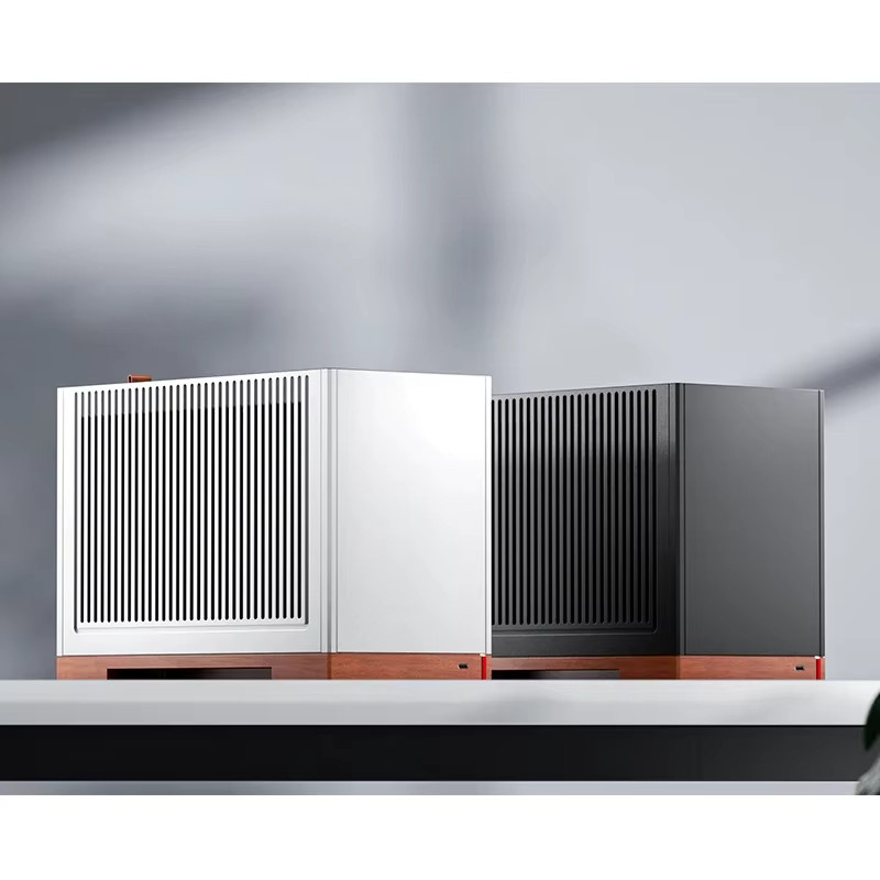 JONSBO T9 Mini ITX Desktop-Gehäuse aus Vollaluminiumlegierung in Schwarz mit PCIE 4.0 GPU-Adapterkabel - Bild 4
