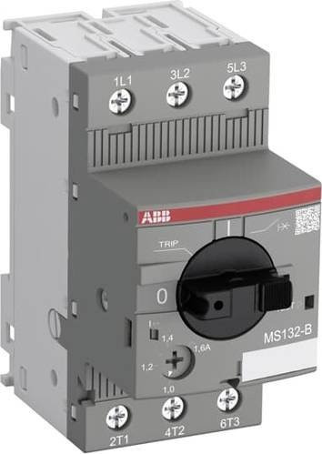 ABB MS132-1.0B Motorschutzschalter 1,0 A in Grau - Bild 1