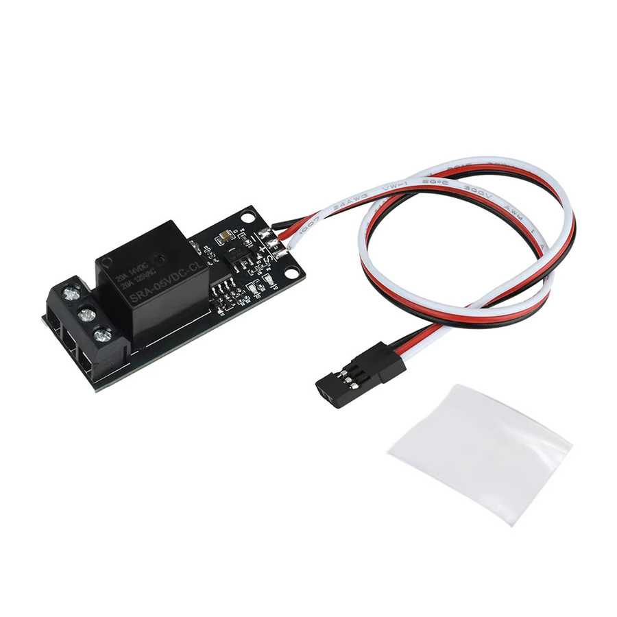 PWM Elektronisches Schaltrelais für RC-Modelle in Schwarz, 5–18 V, mit einstellbarem Verzögerungstimer und Motorcontroller-Schalter - Bild 3