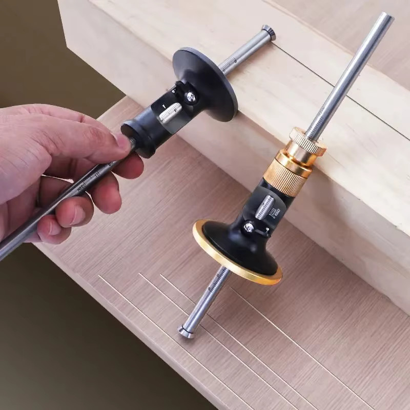 LTOOLS Präzisions-Parallelstrichlehre aus Metall in Schwarz für die Holzbearbeitung - Bild 4