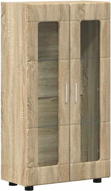 vidaXL Sideboard FLORIN in Sonoma-Eiche, modern und matt, B/T/H: 55,5 x 29 x 103 cm - Bild 1