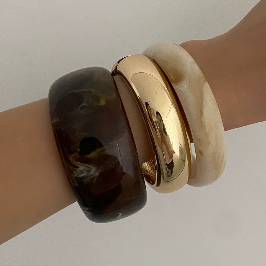 Salircon Armband, Harz, Beige, Damen - Bild 3