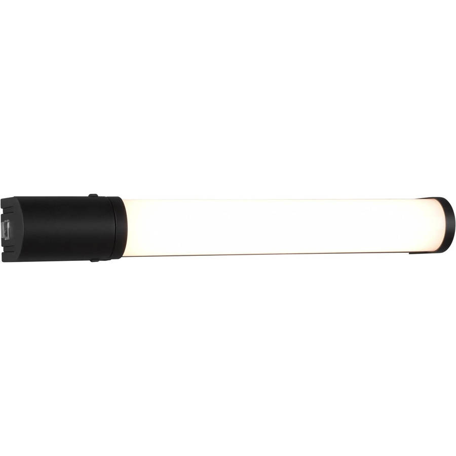 Trio LED-Wandleuchte Piera in Schwarz Matt, B/H/T: 55 x 415 x 70 mm - Bild 2