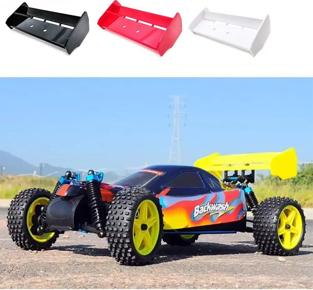 HSP RC Heckflügel, 1/10, Schwarz, Kunststoff, Zubehör - Bild 1