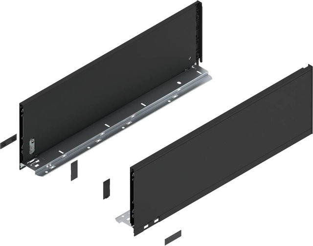 Blum Zarge Legrabox Pure Höhe C in Carbonschwarz Matt mit Nennlänge 550 mm - Bild 1