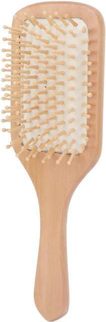 Koogeelife Haarbürste aus Holz, beige, Damen - Bild 1