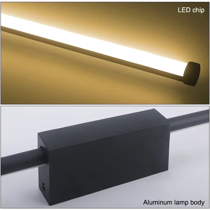 EnwYe LED Wandleuchte im nordischen Stil für Innenräume mit integriertem LED-Licht - Bild 3