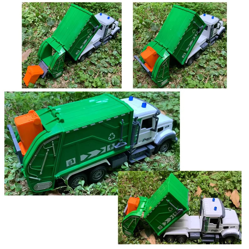CONUSEA Rc Müllwagen, Funkgesteuertes Auto, 1:12, mit Lichtern - Bild 1