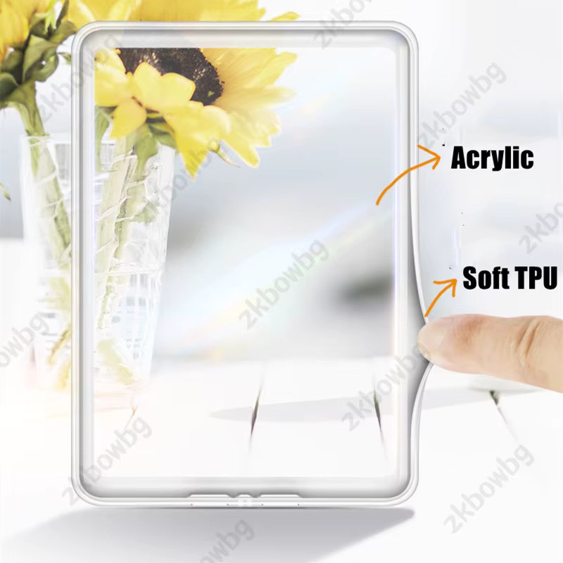 Transparente Schutzhülle für Kindle Paperwhite 4 10. Generation 2018 mit Acryl-Rückseite - Bild 1
