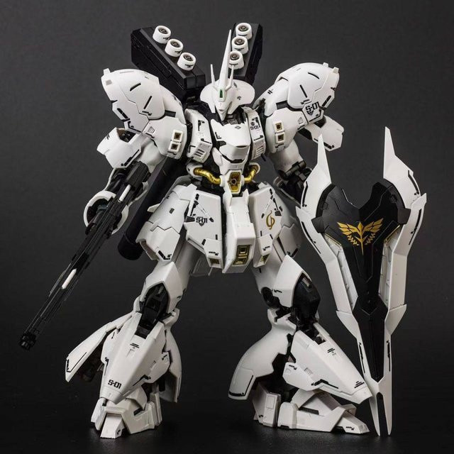 HEROCROSS RG MSN-04 Weiße Version Mobile Montage-Mech-Figur, Bausatz, Kampfmodell - Bild 1