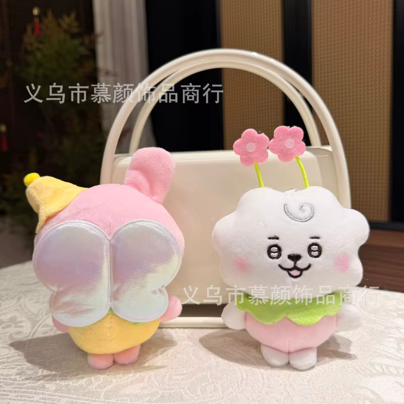 LINE FRIENDS BT21 Rucksack-Puppe, Plüsch / Textil, Bunt / Mehrfarbig - Bild 3