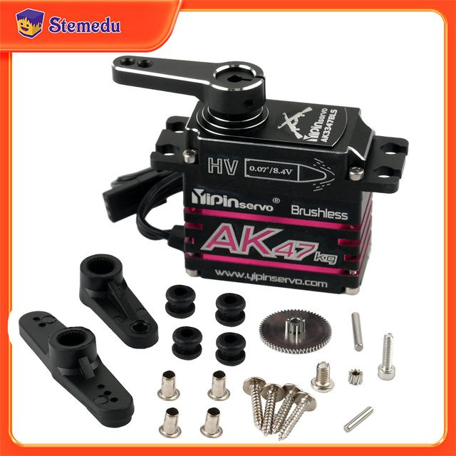 GXservo Wasserdichtes bürstenloses Servo, Metall, Schwarz, Zubehör - Bild 1