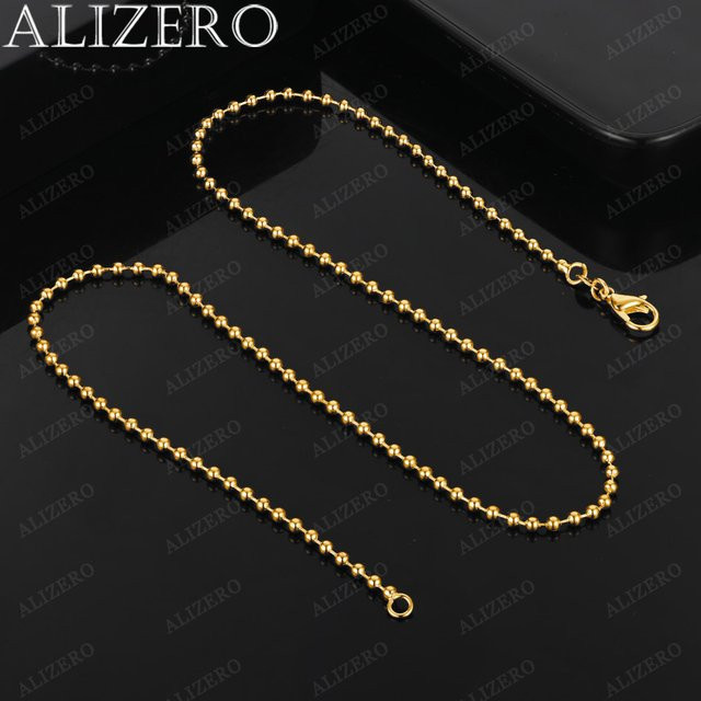 ALIZERO Halskette, 750 Gold, Perle, Unisex - Bild 1