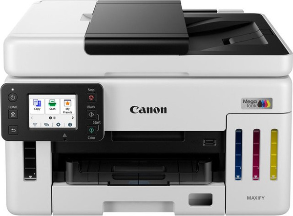 Canon MAXIFY GX 6150 3-in-1 Multifunktionsdrucker in Weiß mit WLAN, LAN und USB