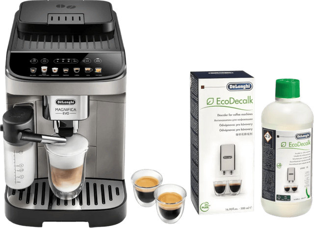 De'Longhi Magnifica EVO ECAM290.81.TB Kaffemaschine in Silber inklusive Entkalker - Bild 1