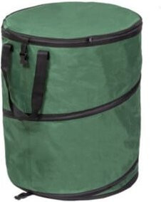 Elmar Jung Gartenabfallsack Close Pop Up mit Deckel aus Polyester, Grün, 150 l - Bild 1
