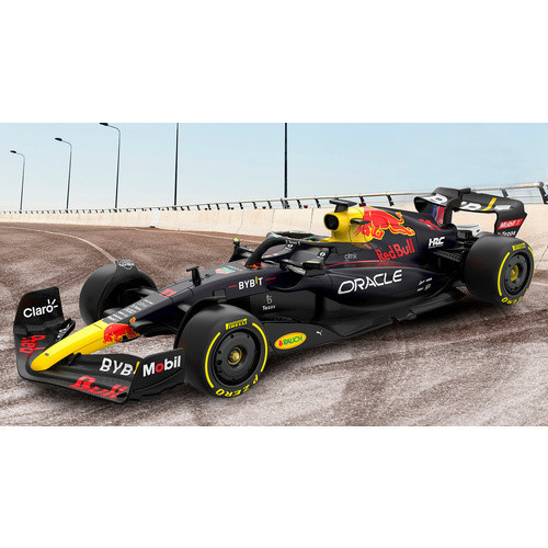 JAMARA Oracle Red Bull Racing RB18 Spielfahrzeug 1:18 ferngesteuert blau rot - Bild 3