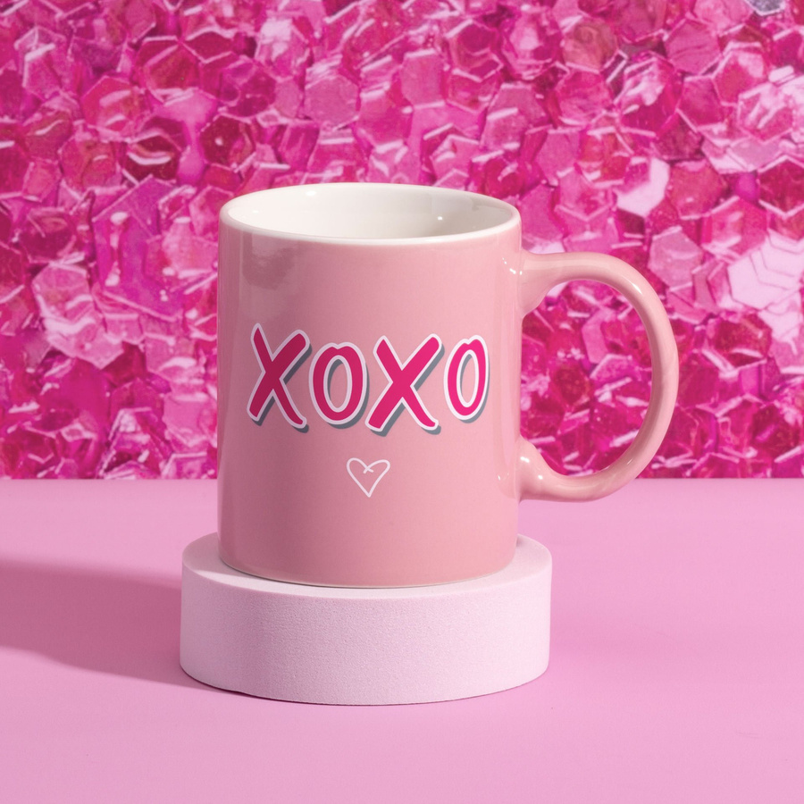 Paris Hilton Tasse XOXO in Pink, 350 ml - Bild 2