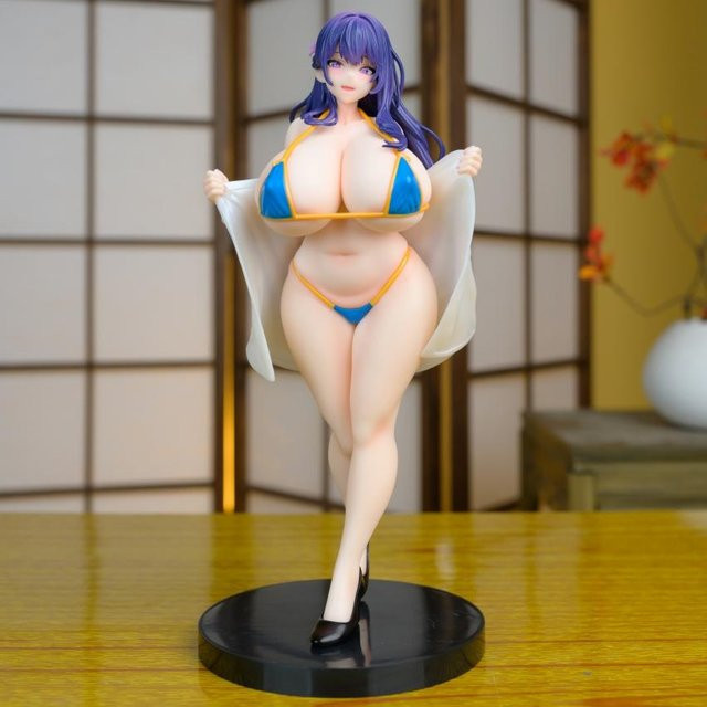 MikukanShojo Insight Girl Mwn die ältere Schwester Nachbarsmädchen Figur, PVC, beige, ab 18 Jahre - Bild 1
