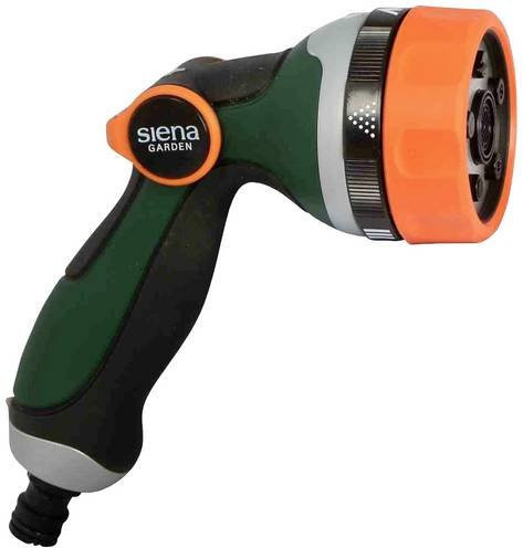 Siena Garden Gartenbrause L77432 WN1100 in Grün mit Multi-Pattern-Nozzle und Gummielementen - Bild 1