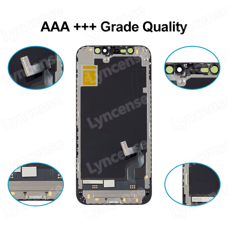 Apple iPhone 12 12 Pro Max 12 mini Ersatzdisplay mit AAA InCell LCD und Digitizer in Schwarz - Bild 3