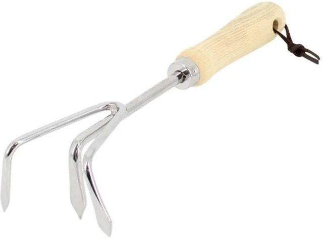 Galaflor Kleingrubber aus Edelstahl mit Holzgriff - Bild 1