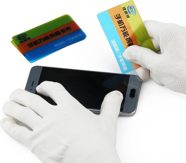 Kunststoff Hebelwerkzeug und Öffnungsschaber Set für iPhone, iPad und Samsung LCD Display Reparatur in Multicolor - Bild 1