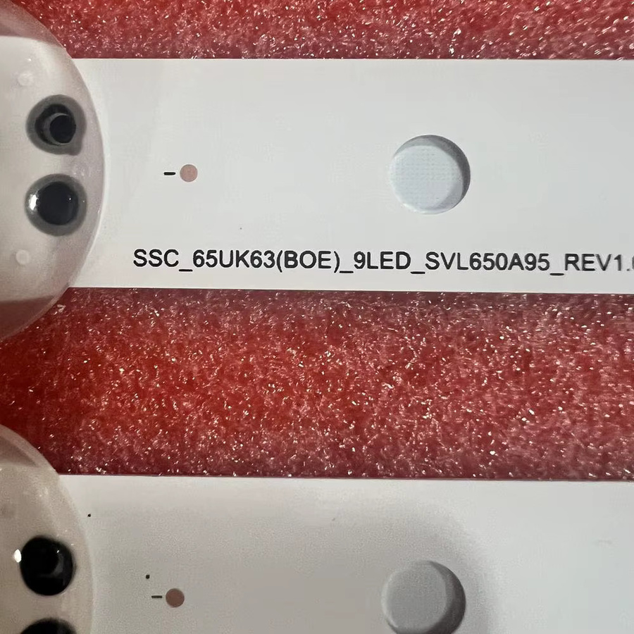 LED Backlight Strip für TV Modelle 65UK6340PTF 65UK6300 65UK6400 65UK6470PLC 65UK6400PLF 65UK6300PUE 65UK63_9LED 65UN7000PUD 65UM7100PSA in Weiß - Bild 2