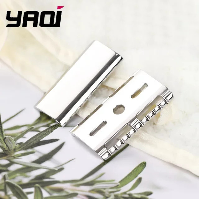 YAQI Ghost 70SP Sicherheits-Rasierkopf, Edelstahl 316, 0,7 mm Klingenspalt - Bild 1