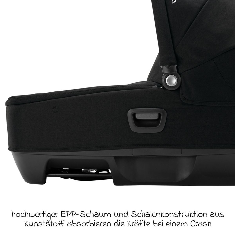 Nuna Babywanne CARI next in Caviar mit ISOFIX-Basis und EPP-Schaumstoff - Bild 7