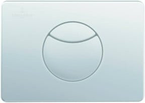 Villeroy & Boch Betätigungsplatte ViConnect E100 in Chrom Matt, B/T/H: 20,5 x 14,5 x 2,2 cm - Bild 1
