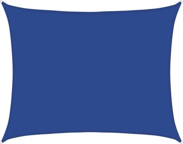 Furnicato Sonnensegel Rechteckig Blau aus HDPE, B x T: 8 x 6 m - Bild 1