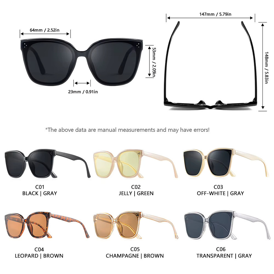 CRIXALIS Sonnenbrille Cat-Eye, Vollrand, Kunststoff, Damen - Bild 4