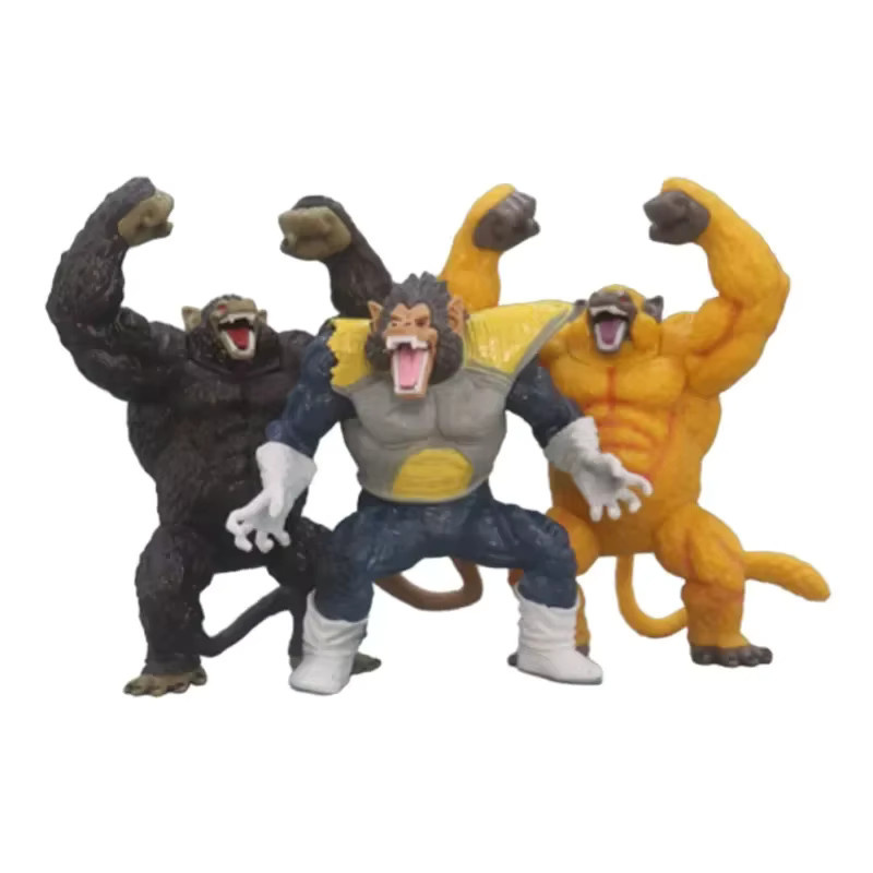 Bandai Dragon Ball Saiyan Vegeta Goku Goldener Großer Affe Gorilla, Actionfigur - Bild 4