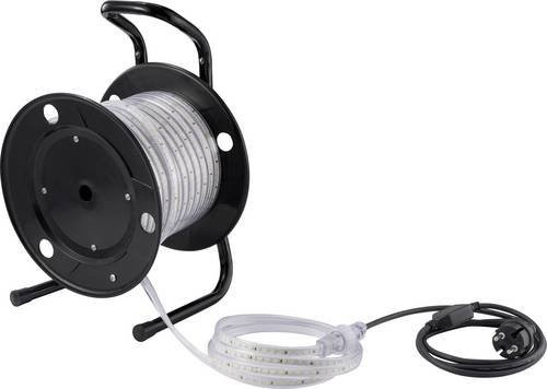 Sygonix SY-6700426 LED-Streifen Neon Flex Kaltweiß mit 230 V Stecker 25 m - Bild 1