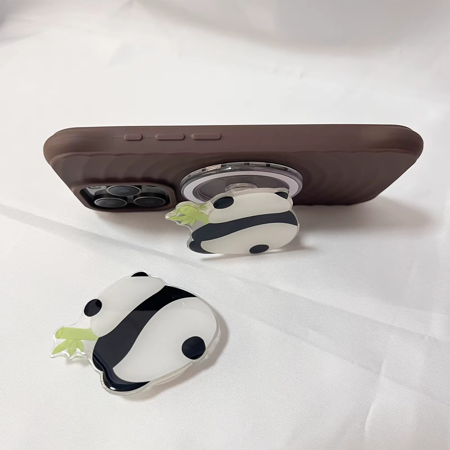 Niedlicher Panda Handyhalter Griptok für iPhone 17 Pro Max und 16 Pro Max Hüllen - Bild 2