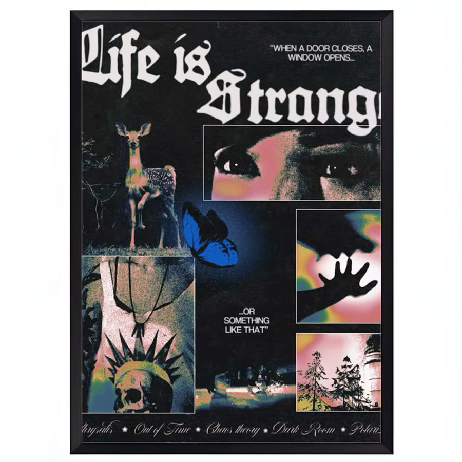POPULAR Life Is Strange Poster HD wasserdichte selbstklebende Wandkunst in Multicolor - Bild 6