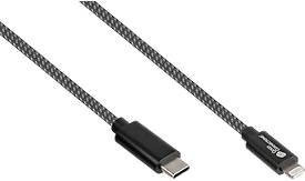Good Connections USB-C auf Lightning Lade- und Datenkabel für iPhone, iPad und iPod, MFi-zertifiziert, 18 W, 0,5 m, schwarz - Bild 1